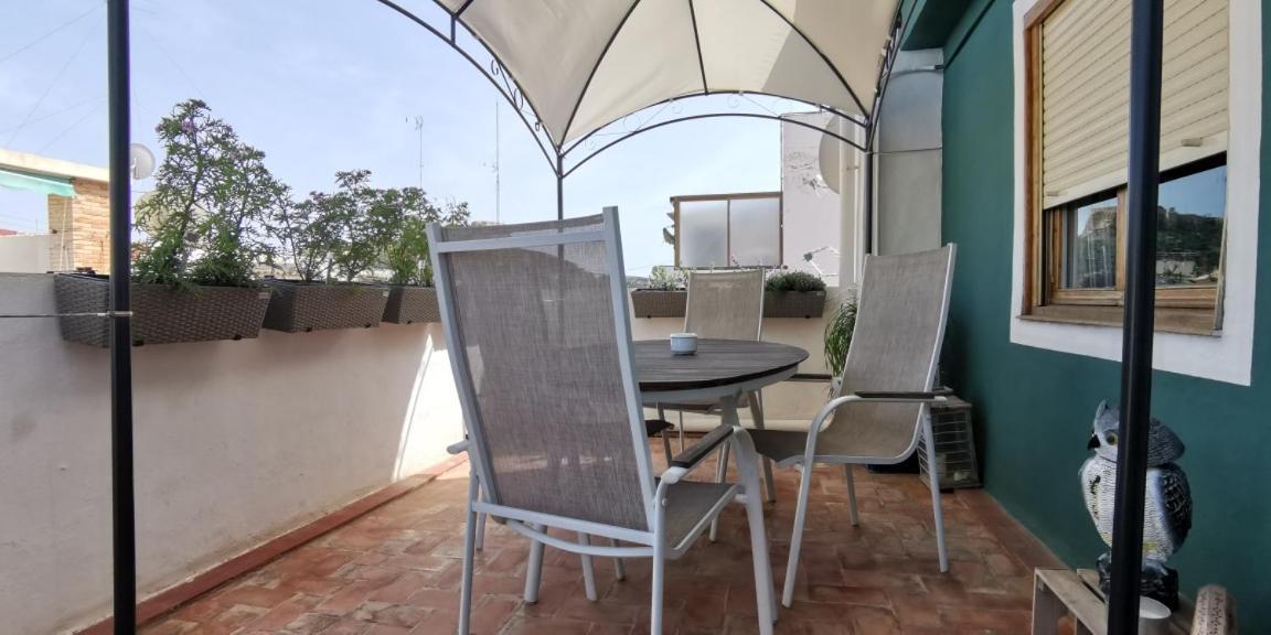 Ferienwohnung Amazing Penthouse With Views To The Castle Alicante Exterior foto