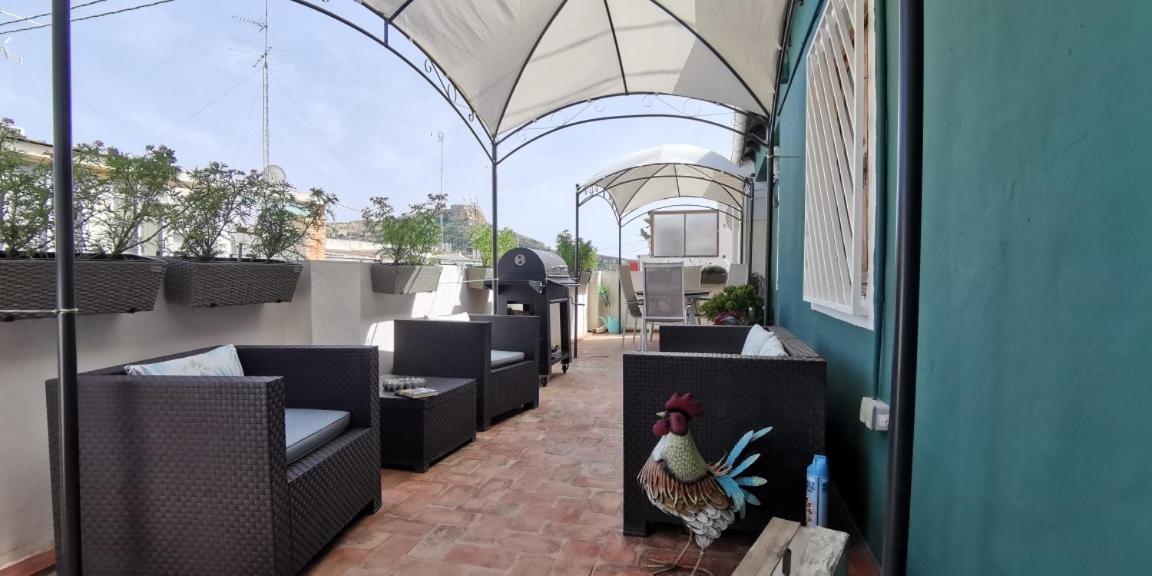 Ferienwohnung Amazing Penthouse With Views To The Castle Alicante Exterior foto